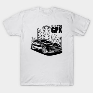 FTO GPX - Black Print T-Shirt